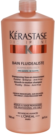 Kérastase Discipline Bain Fluidealiste champô sem sulfatos para cabelo rebelde