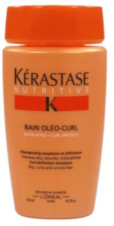 Kérastase Nutritive Oléo-Curl šampónový kúpeľ pre pružnosť a tvar suchých, vlnitých a kučeravých vlasov