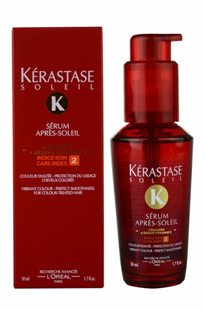 Kérastase Soleil ser cu efect iluminator pentru par expus la soare