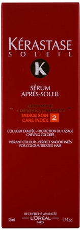 Kérastase Soleil ser cu efect iluminator pentru par expus la soare