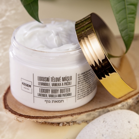 KESEM Luxury Body Butter Lavender, Vanilla & Patchouli kūno sviestas