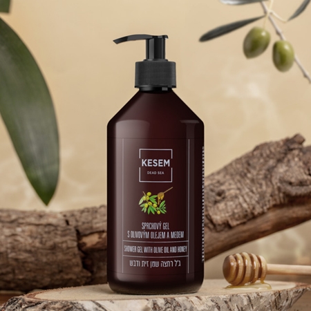 KESEM Sea Salt Oil and Honey Shower Gel with olive oil