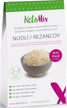 KetoMix Nudle konjakové těstoviny