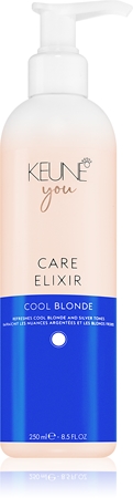 Keune Care You Elixir Cool Blonde εντατική μάσκα μαλλιών για ξανθά και γκρίζα μαλλιά