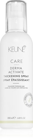 Keune Care Derma Activate Thick Spray pršilo za volumen za redke lase