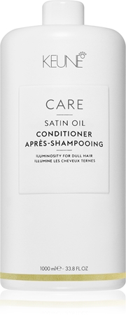 Keune Care Satin Oil Conditioner rozjasňující kondicionér pro lesk a snadné rozčesávání vlasů