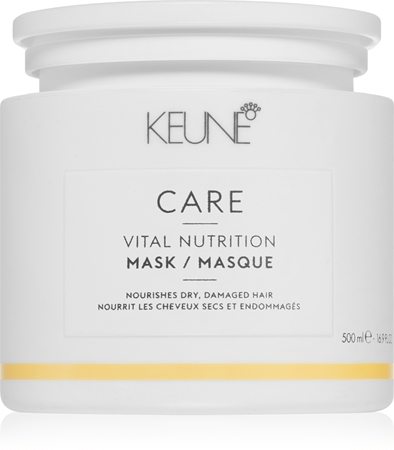 Keune Care Vital Nutrition θρεπτική και ενυδατική μάσκα μαλλιών με αναγεννητικό αποτέλεσμα