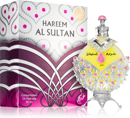 Khadlaj Hareem Al Sultan Silver huile parfumée mixte