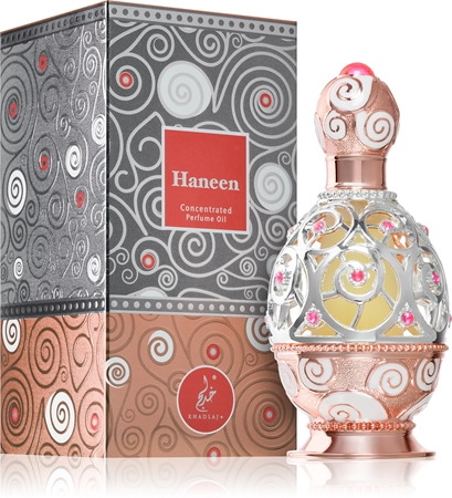 Khadlaj Haneen Rosegold parfémovaný olej pro ženy