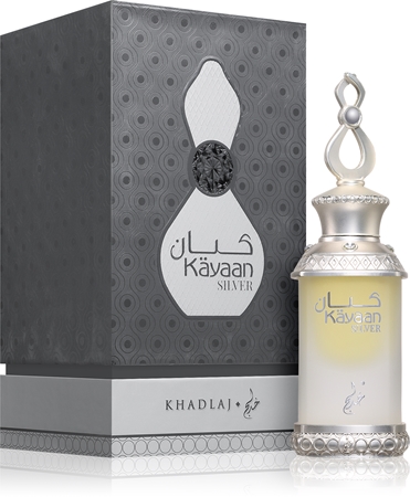 Khadlaj Kayaan Silver perfumed oil unisex