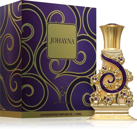 Khadlaj Johayna Purple perfumed oil unisex