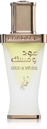 Khadlaj Oud and Musk geparfumeerde olie Unisex