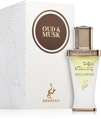 Khadlaj Oud and Musk geparfumeerde olie Unisex