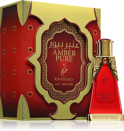 Khadlaj Amber Pure huile parfumée mixte