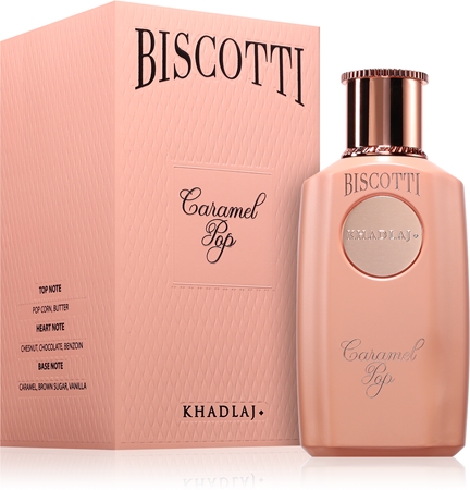 Khadlaj Biscotti Caramel Pop perfume extract unisex