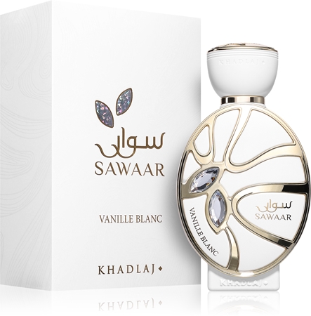 Khadlaj Sawaar Vanille Blanc extracto de perfume para mujer