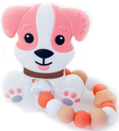 KidPro Teether Puppy Pink прорізувач