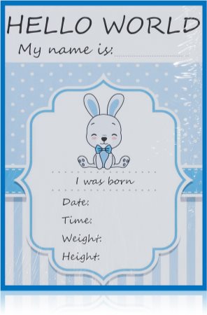 KidPro Milestone Cards Bunny For a Boy картки для фотосесій