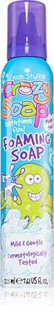 Kids Stuff Crazy Soap Blue formbarer Badeschaum für Kinder