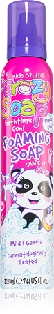 Kids Stuff Crazy Soap Pink mouldable bath foam for children