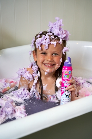 Kids Stuff Crazy Soap Purple schiuma da bagno modellabile per bambini
