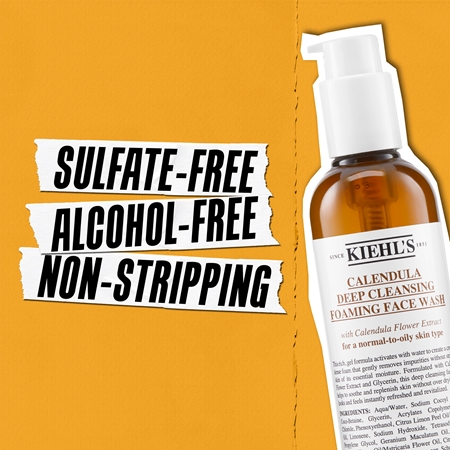 Kiehl's Calendula Deep Cleansing Foaming Face Wash Deep Cleansing Foaming