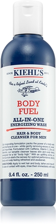 Kiehl's Body Fuel All-in One Energizing Wash Shampoo and Body Wash for all skin types including sensitive