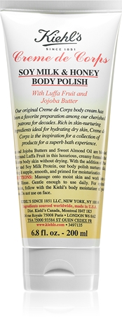 Kiehl's Creme de Corps Soy Milk and Honey Body Polish tělový peeling