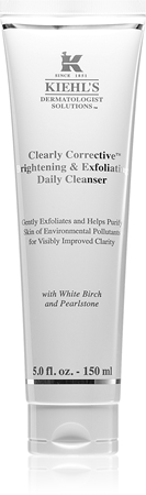 Kiehl's Dermatologist Solutions Clearly Corrective Brightening & Exfoliating Daily Cleanser aufhellendes Reinigungsgel für alle Hauttypen, selbst für empfindliche Haut