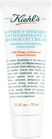 Kiehl's Superbly Efficient Antiperspirant & Deodorant Cream krémový antiperspirant pro všechny typy pleti