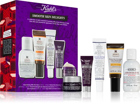 Kiehl's Smooth Skin Delights ajándékszett hölgyeknek