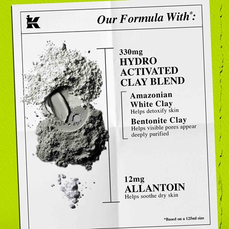 Kiehl's Rare Earth Deep Pore Cleansing Mask Deep Cleansing Mask with clay