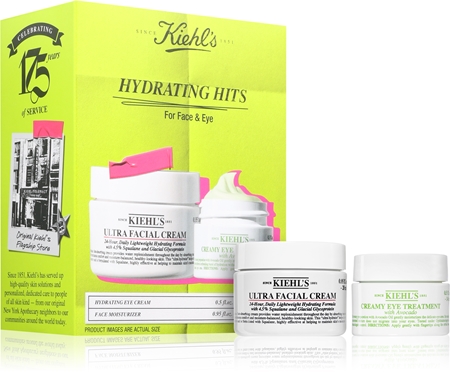 Kiehl's Ultra Facial Gift Set for the face and eye area for women