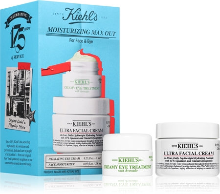 Kiehl's Ultra Facial Cream Gift Set for the face and eye area for women