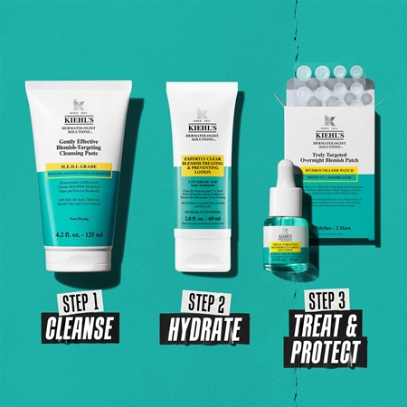 Kiehl's Truly Targeted Overnight Blemish Patch Patches for Problematic Skin