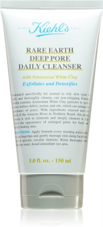 Kiehl's Rare Earth Deep Pore Daily Cleanser detoxikační čisticí krém pro stažení pórů
