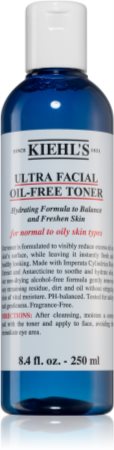 Kiehl's Ultra Facial Oil-Free Toner tonik do twarzy do skóry normalnej i mieszanej