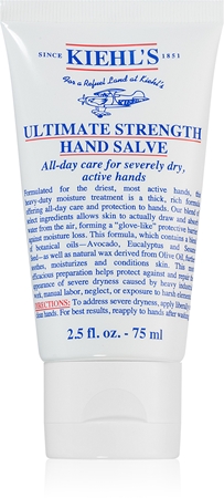Kiehl's Ultimate Strength Hand Salve hydratačný krém na ruky pre všetky typy pleti vrátane citlivej