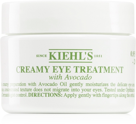 Kiehl's Creamy Eye Treatment Avocado pielęgnacja intensywnie nawilżająca na okolicę oczu z awokado