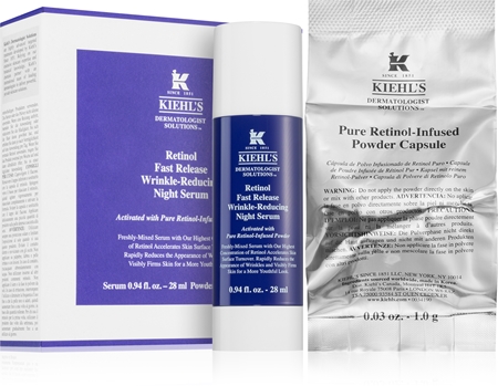 Kiehl's Dermatologist Solutions Retinol Fast Release Wrinkle-Reducing Night Serum Anti-Falten-Nachtserum mit Retinol