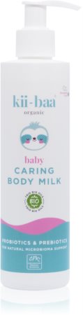 kii-baa® organic Baby Caring Body Milk pečující tělové mléko s pro a prebiotiky