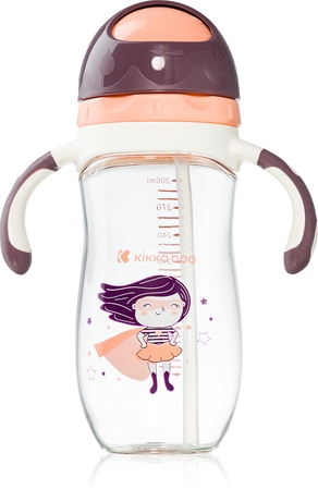 Kikkaboo Sippy Cup with Straw bögre szívószállal