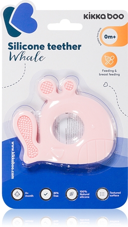 Kikkaboo Silicone Teether Whale гризалка