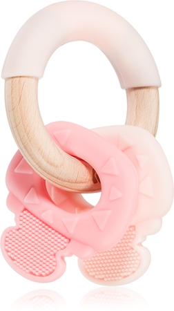 Kikkaboo Silicone and Wood Teether Keys kousátko