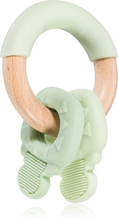 Kikkaboo Silicone and Wood Teether Keys Beißring