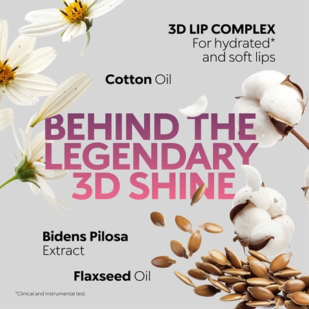 KIKO Milano 3D Hydra Lipgloss hidratáló ajakfény 3D hatással