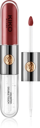 KIKO Milano Unlimited Double Touch langanhaltender flüssiger Lippenstift mit Glanz