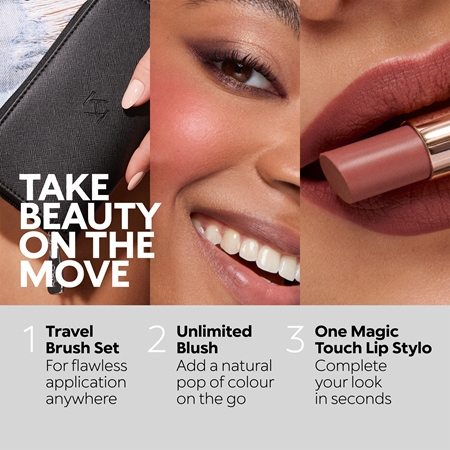 KIKO Milano Travel Brush Set kit de pinceaux avec étui
