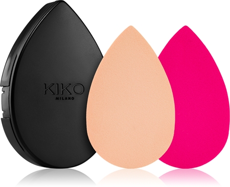 KIKO Milano Beauty Duo houbička na make-up 2 ks s pouzdrem