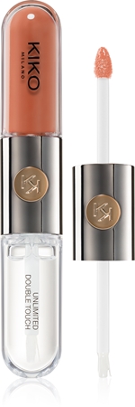 KIKO Milano Unlimited Double Touch langanhaltender flüssiger Lippenstift mit Glanz